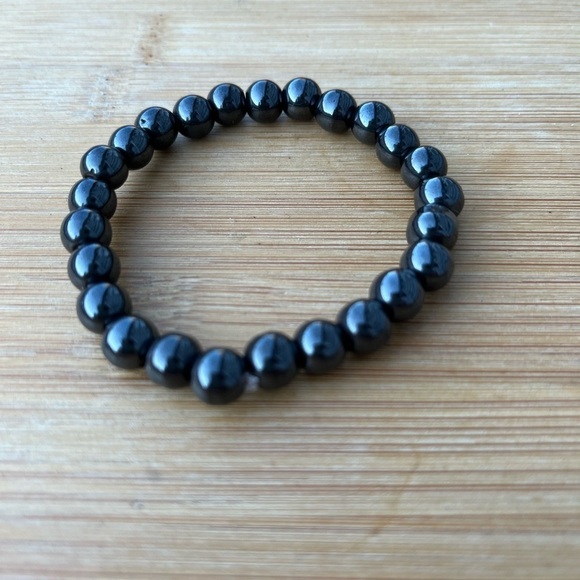 Hematite Beaded Bracelet - Picture 3 of 11